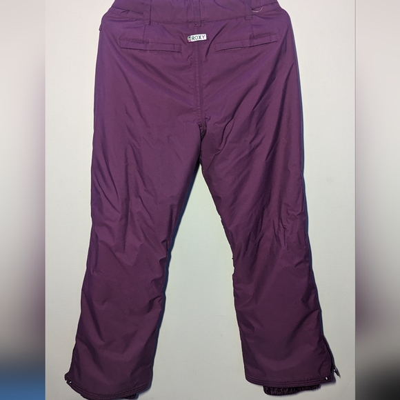Roxy Wintersport Snow Pants Purple/Fuscia Size Small Women's - Picture 4 of 6
